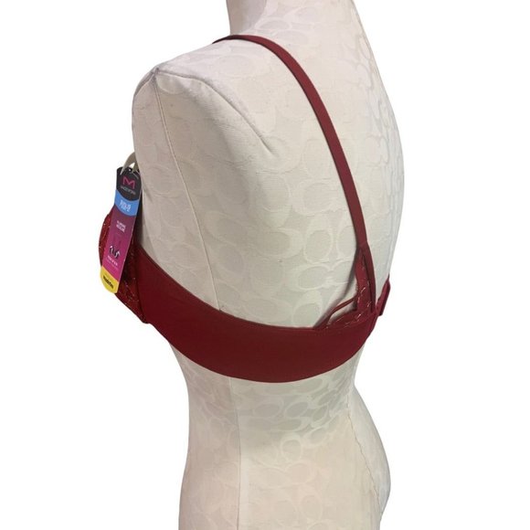 36B Maidenform Bra DM9900 Push-Up Plunging Neckline Bra Padded Underwire New - Picture 4 of 8